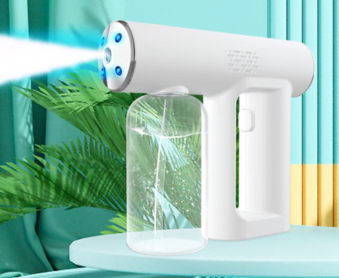 Electric HandHeld Atomizing Air Disinfection Gun Rechargeable Blue Light Atomizing Sterilization Spray