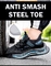 Wholesale Women Anti-smash Mesh Ladies Work Boots Steel Toe Safety Work Shoes