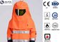 Orange S-3XL Welding Protective Clothing Arc Flash Proof Full Size For ASTM F19