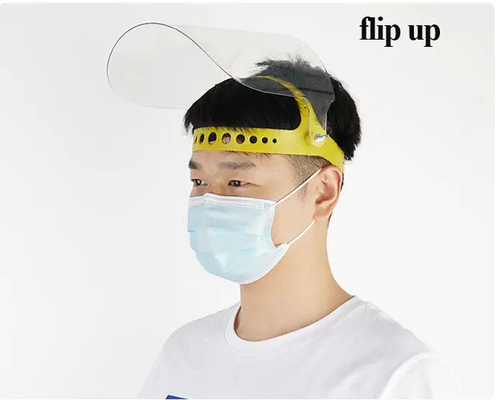 Labor Protection Plastic Welding Mask Adjustable Welding Screen