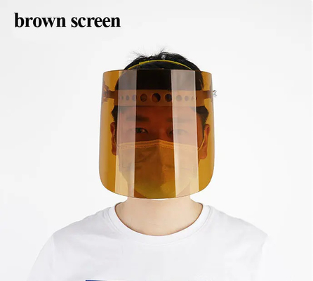 Labor Protection Plastic Welding Mask Adjustable Welding Screen