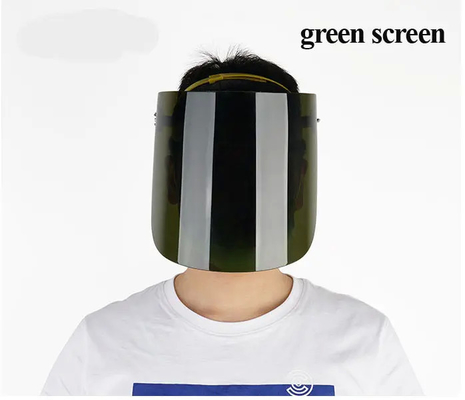 Labor Protection Plastic Welding Mask Adjustable Welding Screen