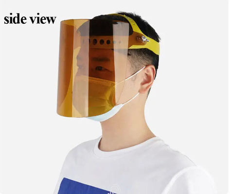 Labor Protection Plastic Welding Mask Adjustable Welding Screen