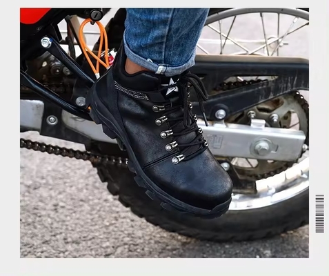Wholesale High Quality Steel Toe Anti-smashing Indestructible Safety Shoes Water-proof Work Boots For Men
