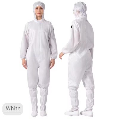 Washable Blue Anti-static Clean Room Working Clothes ESD Garment Jumpsuit Without Hood Cleanroom Coverall Without Hood