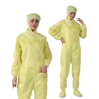 Washable Blue Anti-static Clean Room Working Clothes ESD Garment Jumpsuit Without Hood Cleanroom Coverall Without Hood
