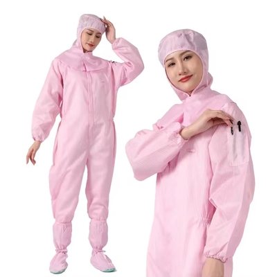 Washable Blue Anti-static Clean Room Working Clothes ESD Garment Jumpsuit Without Hood Cleanroom Coverall Without Hood