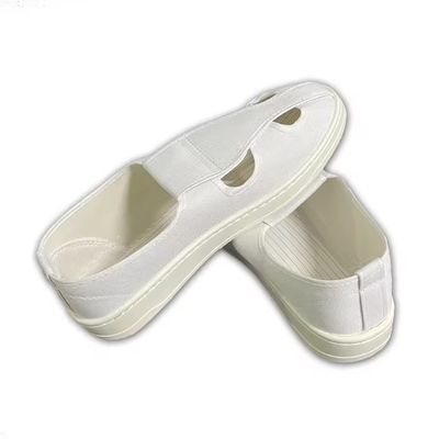 White Non-slip SPU Sole Anti-Static Clean Room ESD Shoes Dust-Free Cleanroom Antistatic Shoes For Computer Factory Lab