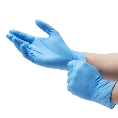 Emergency Medical Disposable Medical Blue Gloves Protective Safety Gloves Nitrile Gloves