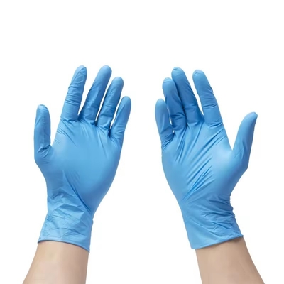 Emergency Medical Disposable Medical Blue Gloves Protective Safety Gloves Nitrile Gloves