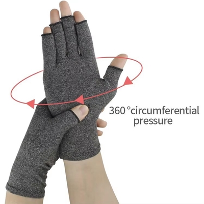 Half Fingerless T Typing A Anti Rrheumatoid Arthritis Compression Hand Therapy Cotton Spandex Gloves For Women Pain Relief