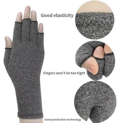 Half Fingerless T Typing A Anti Rrheumatoid Arthritis Compression Hand Therapy Cotton Spandex Gloves For Women Pain Relief