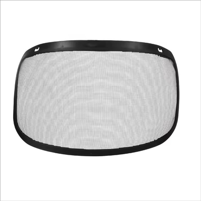 Replaceable Metal Mesh Visor For Industrial Protection Wire Mesh Face Shield Splash-Proof Face Visor For Forestry Helmet