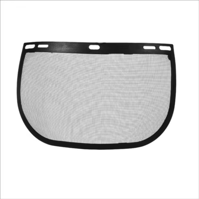 Replaceable Metal Mesh Visor For Industrial Protection Wire Mesh Face Shield Splash-Proof Face Visor For Forestry Helmet