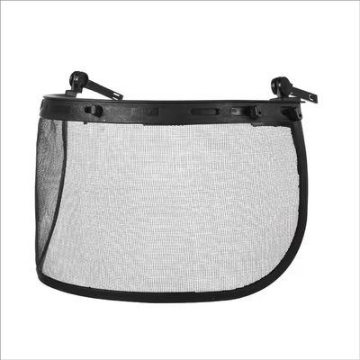 Replaceable Metal Mesh Visor For Industrial Protection Wire Mesh Face Shield Splash-Proof Face Visor For Forestry Helmet