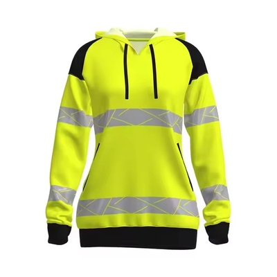Customize Various Styles OEM ANSI High Visibility Polyester Breathable Long Sleeve Work Safety Shirt