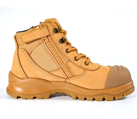 Working Boots For Men Steel Toe Safety Shoes Work Boots Nubuck Leather Men Safety Boots