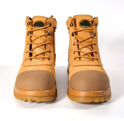Working Boots For Men Steel Toe Safety Shoes Work Boots Nubuck Leather Men Safety Boots