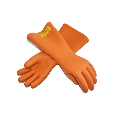 10KV Latex Insulating Gloves High Voltage Electrical Work Anti-Electric Shock Safety Protection Maximum Operating Voltage 3000V