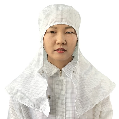 Electrical Food Factory Dustproof Polyester Wholesale OEM Service Cleanroom Industry Anti-Static ESD Safety Shawl Hat