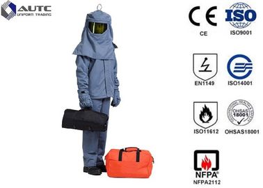 XXL Complete Production Line 40cal Arc Flash Protective Fire Resistant Bib Jacket Pants & Hood