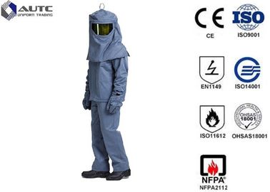 XXL Complete Production Line 40cal Arc Flash Protective Fire Resistant Bib Jacket Pants & Hood